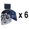 FL Leather Cleaner  QUICK SILVER SKULL 25ml x6